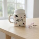 ماگ 300 میل در آیینه طرح گاوی MIKE16450 - Image 4