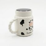 ماگ 300 میل در آیینه طرح گاوی CUTE COW16450 - Image 2